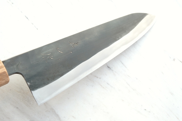 Watanabe Shinichi Aogami 2 Warikomi Santoku 17 cm, nicht rostfrei